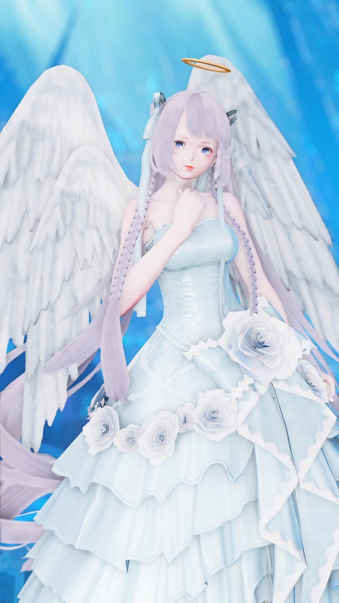 PinkyLaven's tweet photo. 天使コスプレ🌟
#NGSPSO2
#NGSPSO2_SS https://t.co/z1nX0zNZc6