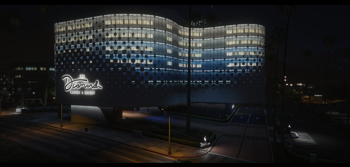 21JumpClick's tweet image. Après 2 ans de travaux et à l'occasion du San Andreas Day 2022, le Grand Diamond Casino rouvre ses portes au public !

Venez tenter la chance, mais surtout n'oubliez pas : c'est toujours le casino qui gagne !

Merci à @Gabz_V pour le mapping