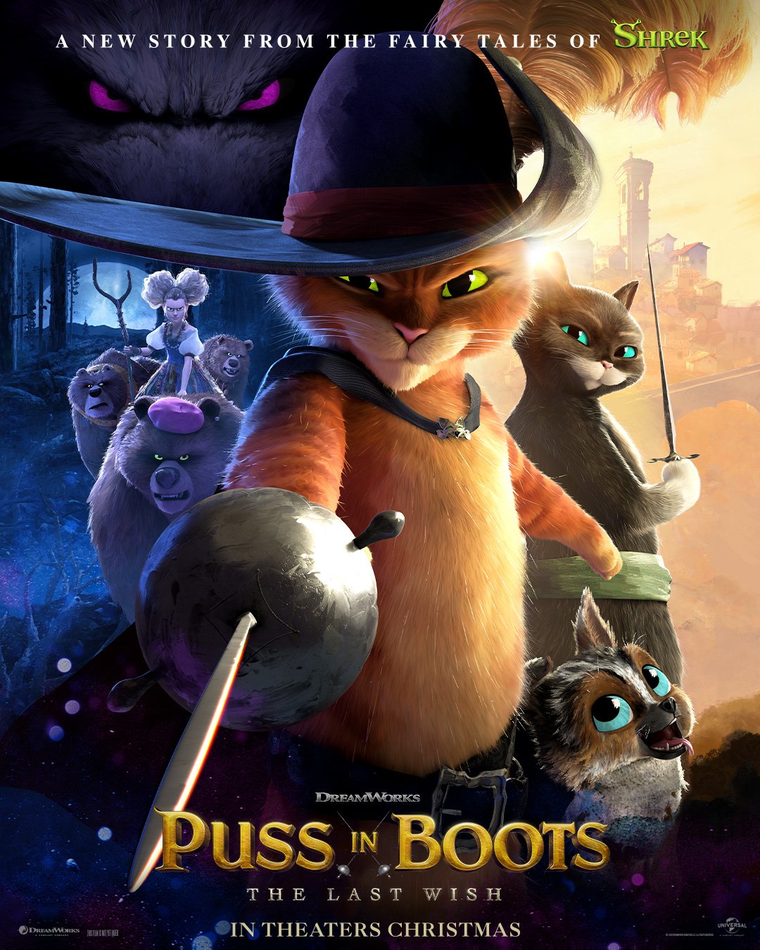 Cartoon Crave on Twitter "A new poster for PUSS IN BOOTS THE LAST