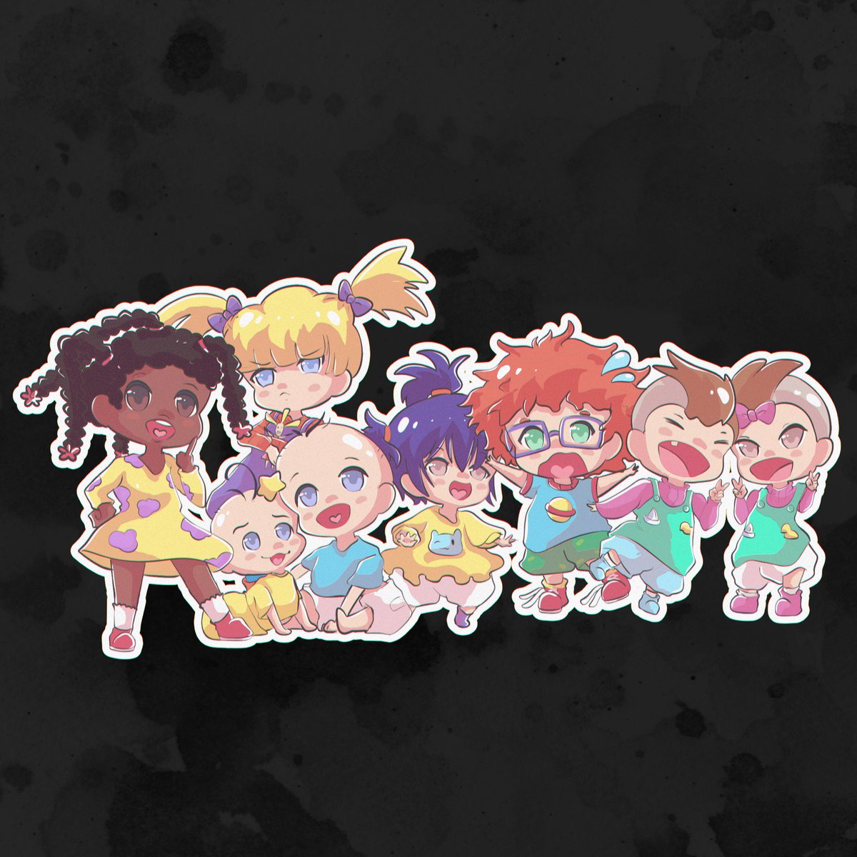 LilTapiocaShop's tweet photo. It is #PortfolioDay  
My name is Jhen, I am a 🇯🇲🇨🇦 artist with focus on character design. I love doodling cute things and drinking tea 
~
 🛍️https://t.co/YqKi96k2FB
📷 https://t.co/iRUvPLNiB0…
 💌liltapiocashop@gmail.com https://t.co/zquj02VJUt