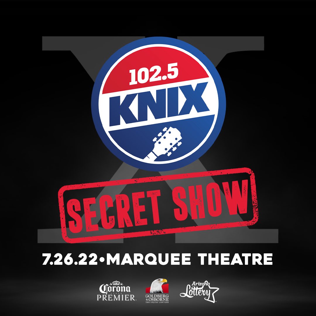 knixcountry's tweet photo. 🚨JUST ANNOUNCED🚨 We’re back with our 10th #KNIXSecretShow, Tuesday July 26th at Marquee Theatre

More info >> https://t.co/yBzlLC4Ak1 📲

#Country #Music #CountryMusic #CountryMusicLover https://t.co/HSs3uXvpmz