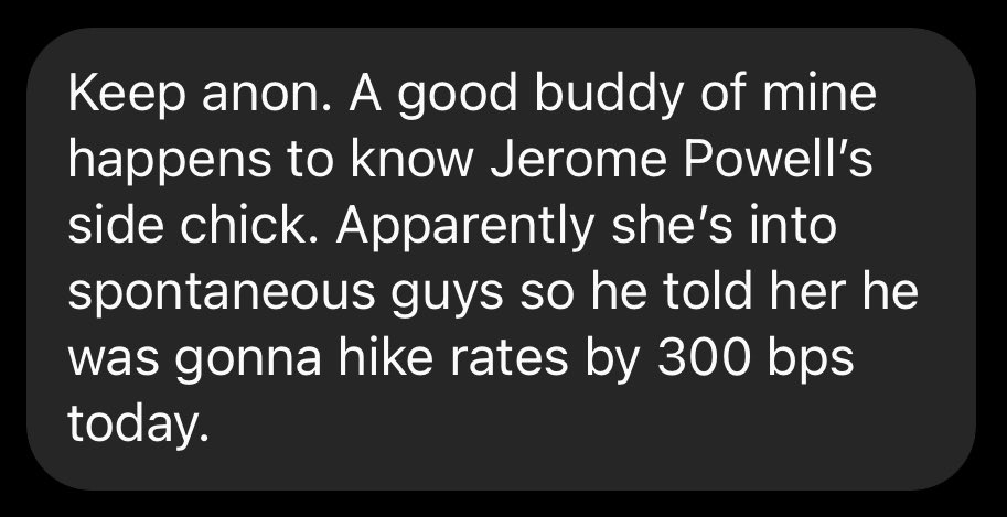 From a trusted source