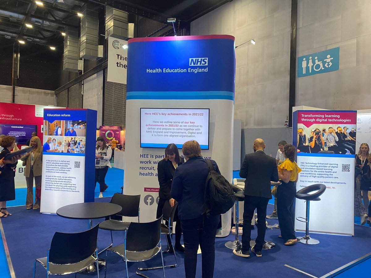 NHSE_WTE's tweet photo. “What we do for training and education now, actually gives us the workforce we have in the long term” – Navina Evans

Fantastic session on ‘Making health and social care the best employer’ at #NHSConfedExpo with our CEO @NavinaEvans. Head to the #HEE stand E66 to find out more https://t.co/wsDq2o0Qzt