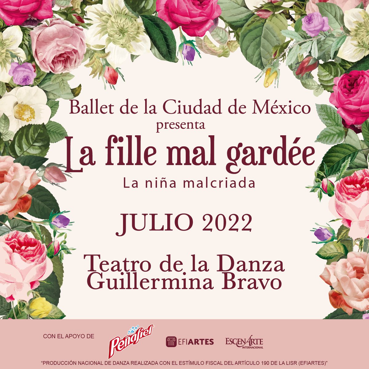 _escenarte's tweet photo. La fille mal gardée está de vuelta!!!! Ahora en el #TeatrodelaDanzaGuillerminaBravo 
No te pierdas esta increíble experiencia para toda la familia.  #danza #ballet https://t.co/KEgrE43Hrt