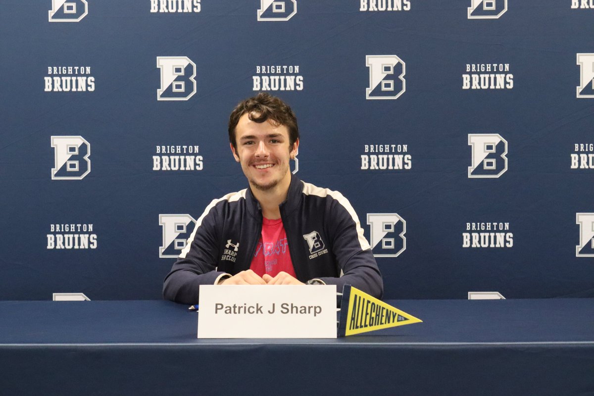 BrightonBelieve's tweet photo. Brighton High School celebrated 10 student-athletes committing to play NCAA athletics next year.
Patrick Sharp, @AlleghenyXCTF 🏃‍♂️
Kiara Anglin, @Nazareth_WBB 🏀
Anson Butler, @SUNYGBelieve 🏃‍♂️
Cal Oberst, @GeneseoKnights 🥍 https://t.co/JNfknUatFZ