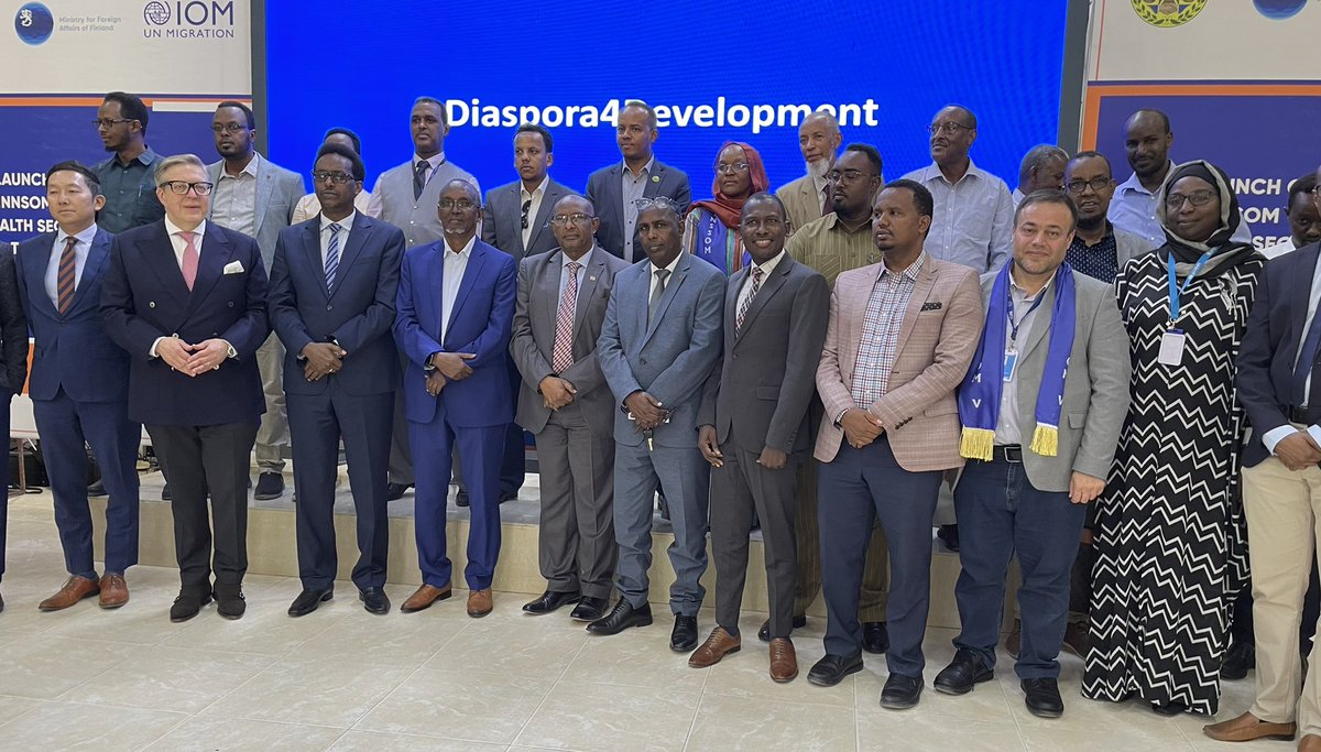 Today I joined H.E Pirkka Tapiola, the Finnish Ambassador and the Somaliland Minister of Health Development, Honorable Minister Hassan Gafadhi to launch MIDA FINNSOM V in Hargeisa. This phase will contribute to the enhancement of healthcare in Somaliland. Thanks <a href="/Ulkoministerio/">MFA Finland 🇫🇮</a>