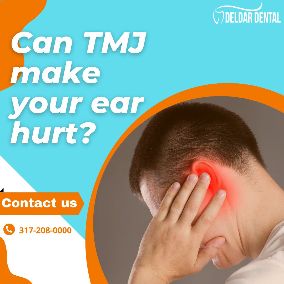 Ear pain can affect your daily life significantly. When you don't know what is causing your ear pain, it's hard to know how to get rid of it. 
Get yourself checked today.

Book a TMJ Ear Pain appointment

#affordabledentistryindianapolis #dentistnoblesville