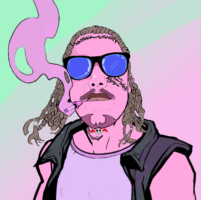 curriergroh's tweet photo. This is my favorite thing to come out of #NFT
@DiscoSolaris community is amazing
Thanks @DiscoVandal for my "The Bookie" #DiscoDoxxing
Join me at #pricediscussion for Disco lore and analysis
* me, but based on my interpretation of Post Malone circa 2018 https://t.co/4cYWbpfpJZ