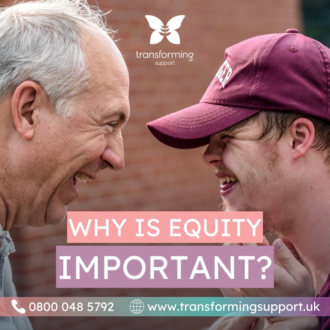 TRFSupportUK's tweet image. When equity exists, people have equal access to opportunities!🙌
We believe that everyone should be valued and treated the same and given the same opportunity to thrive! 

 🌐 transformingsupport.uk 

#transformingsupport #disability #bestrong #cerebralpalsy