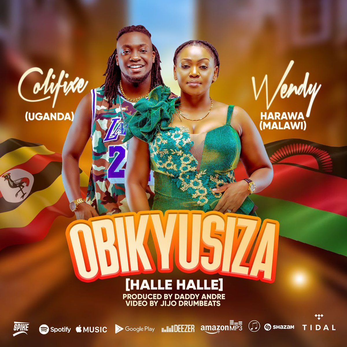 PedazoUG's tweet photo. Alert π¨ New Music π΅ Dropping Tonight This time we Go Beyond Borders βοΈ Song Title - Obikyusiza Artists - @colifixe πΊπ¬ & @wendyharawa π²πΌ Producer - @daddyandreofficial Video By - @jijodrumbeats π°πͺ Artwork By - Spike #ColifixeMusic #Halle_Halle https://t.co/yv1EnLxdvv