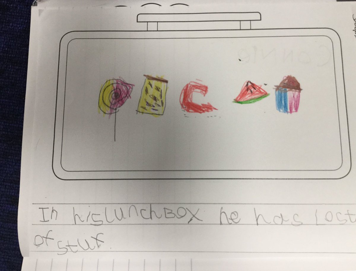 MD_Class1's tweet photo. This week we are learning about caterpillars and butterflies! We have been reading The Very Hungry Caterpillar by Eric Carle. We have been making the caterpillar a lunchbox filled with some of the foods he ate! @MD_MrsThompson #MDWriting #MDReading https://t.co/qOIR1m8M74