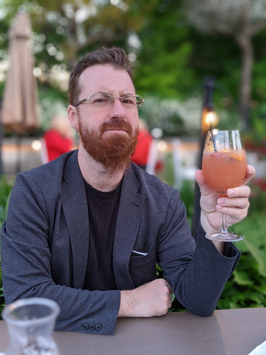 Shaggyshan's tweet photo. Afterwards I ended up at a castle and now have options for an updated dignified author photo. (but I just can't choose which). https://t.co/zIjg9m9y0h
