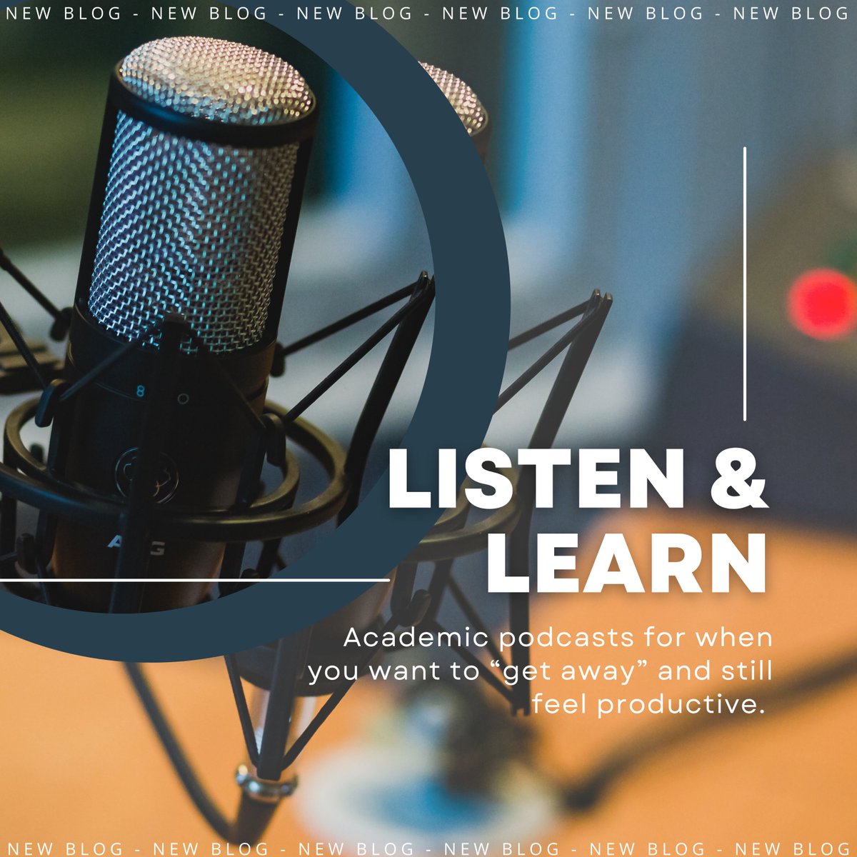 APLSsc's tweet photo. Check out this list of academic based podcasts in our new blog post by our campus rep coordinator, Rebekah Adair!
https://t.co/HxakV3VfR4 https://t.co/HtFBwoxTxB