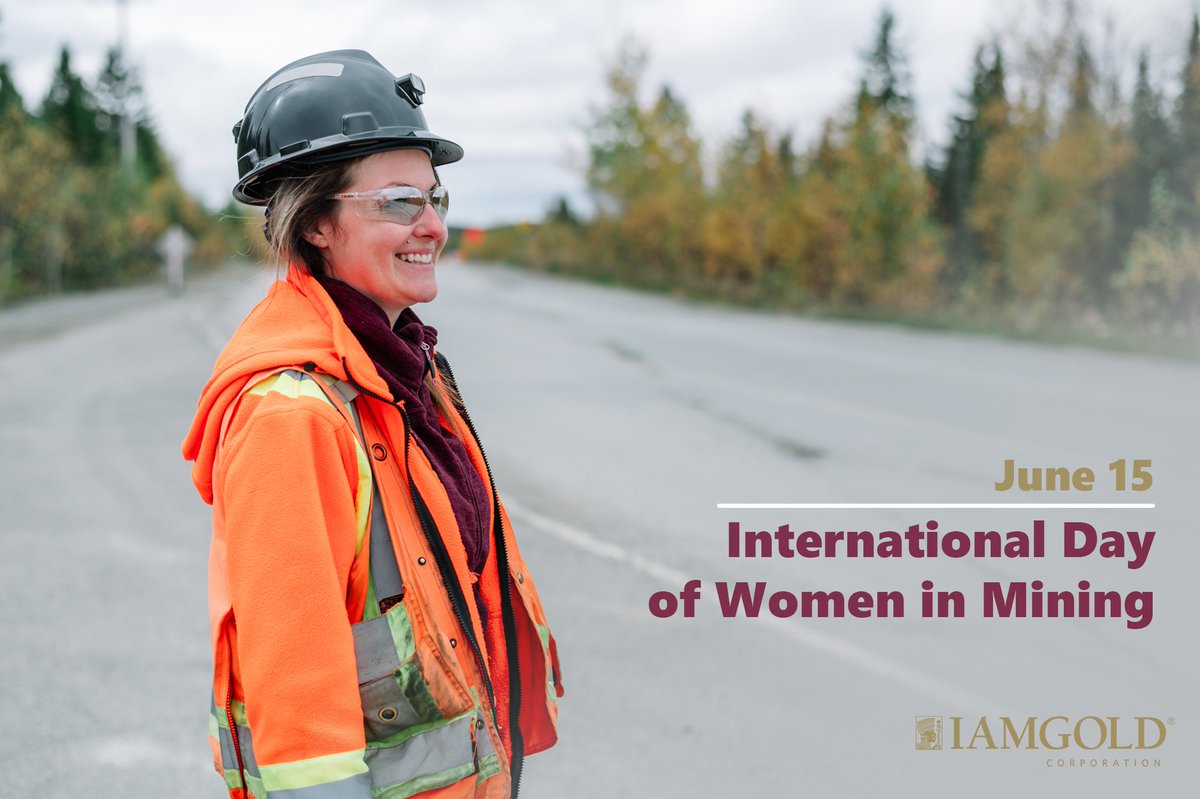 Today, as we mark the International Day of Women in Mining, we would like to recognize the vital role women play in our company. Whether at the forefront of our operations or behind the scenes, our female employees are a fundamental part of our success.

#WomenInMining #Equity