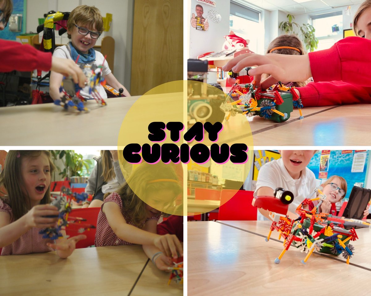 Exploring creative robotics <a href="/JennyHammondE11/">Jenny Hammond School</a> part of the Creative Lab under the Just Curious Programme hosted at the school. Developing the whole child via creativity, problem-solving, making, and collaboration.
