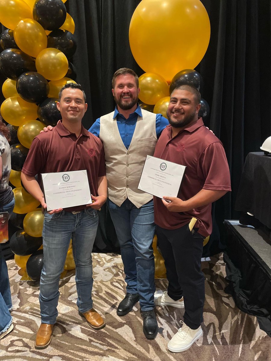 We're incredibly #ROproud to have had two members of the #ROfamily graduate from the Construction Education Foundation North Texas. RO has been a proud sponsor of the CEF program for years, and we are honored to have two more alumni! #RObuilt