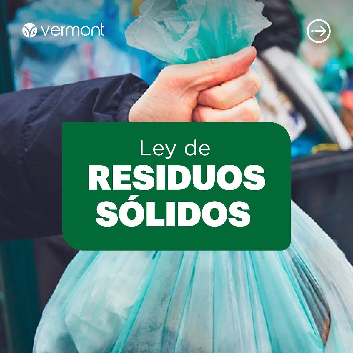 vermontrd's tweet photo. 🤝 Conoce la ley que nos ayuda a  disponer de los residuos sólidos para que  estos tengan una vida más útil, desliza  para que aprendas con #Vermont ♻️ https://t.co/osMUiqGvoz