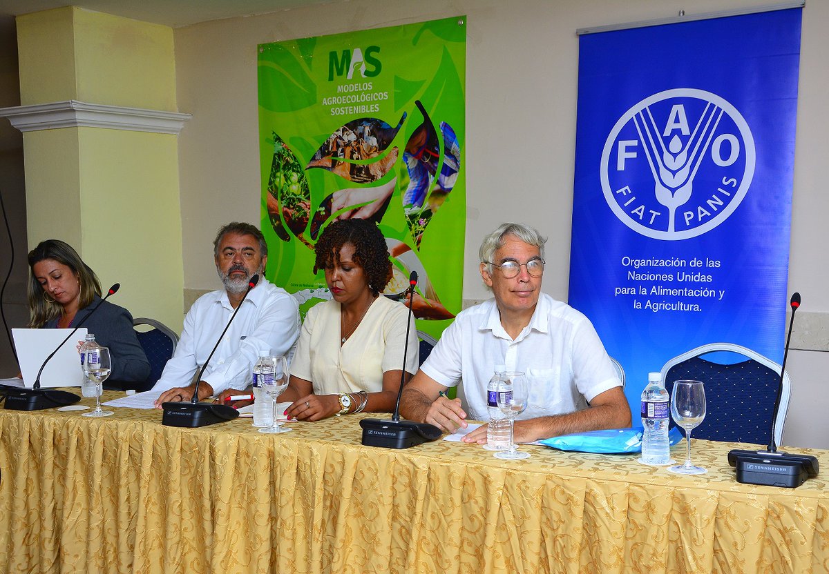 📢Comienza hoy proyecto "Modelos Agroecológicos 🌱Sostenibles", implementado por <a href="/MINAGCuba/">Ministerio de la Agricultura de Cuba</a> con asistencia técnica de #FAO y financiado por <a href="/UEenCuba/">Unión Europea en Cuba</a> en el marco del programa DeSIRA (Development Smart Innovation through Research in Agriculture)

<a href="/INIFAT6/">INIFAT</a> <a href="/CubaMES/">MES</a> <a href="/IRPrensaLatina/">Prensa Latina - Irán</a>