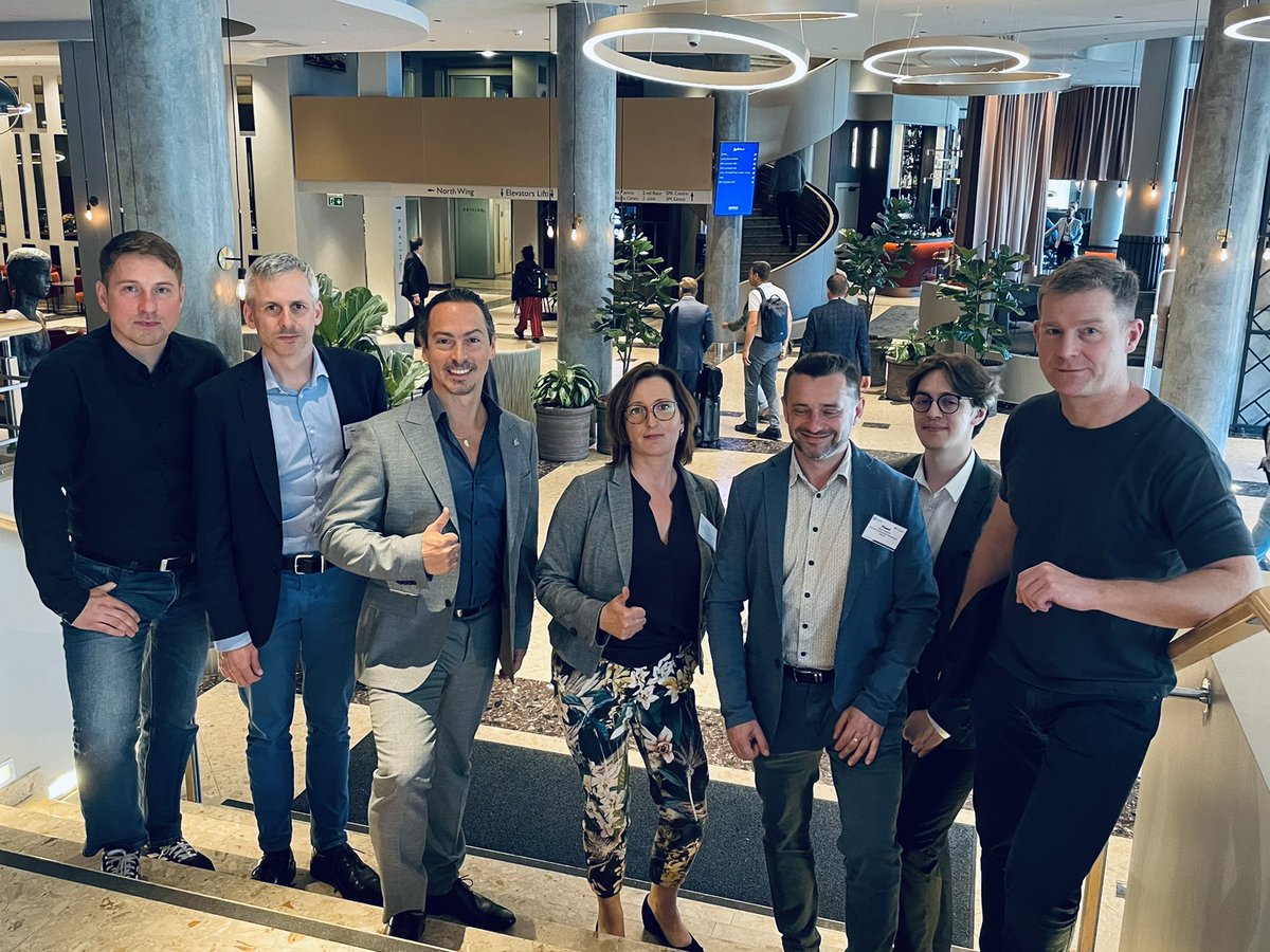 PopperRafael's tweet photo. #Łukasiewicz goes to #Latvia 🇱🇻 Excellent #Technology #Transfer training course and networking event organised by @fit4nmp with strategic and targeted approaches to facilitate #collaboration across borders and between #industry and #research organizations.🇵🇱🇪🇺 #ScienceForBusiness https://t.co/VWcK6M36GM