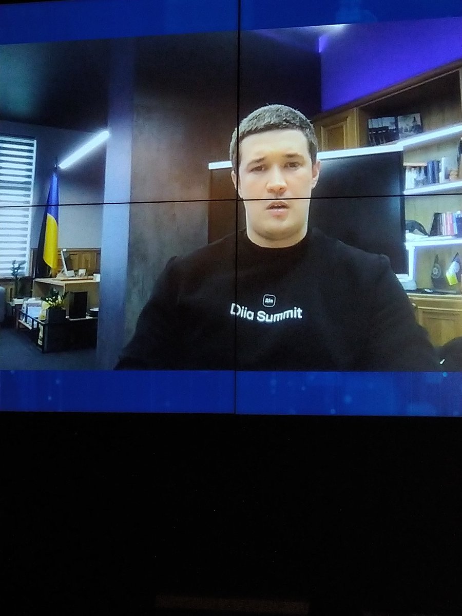 Great to hear from Mykailo Fedorov, Minister for Digital Transformation at European Cyber Agora #ECA22. Huge credit for 🇺🇦 cyber resilience.