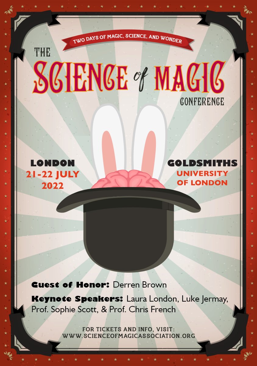 If you're curious, a draft of the condensed program for #SoMA22 is available at bit.ly/SoMA22-BriefPr….

Register at scienceofmagicassoc.org/2022tickets