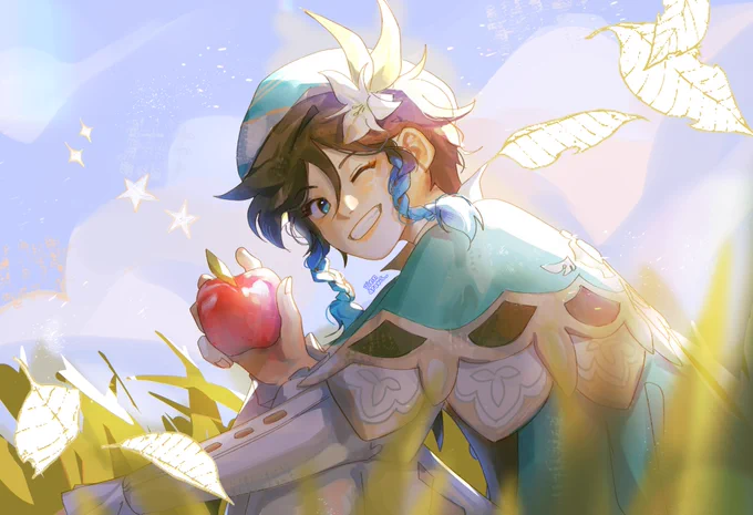 🍎🍃 #venti #原神 #genshinimpact 