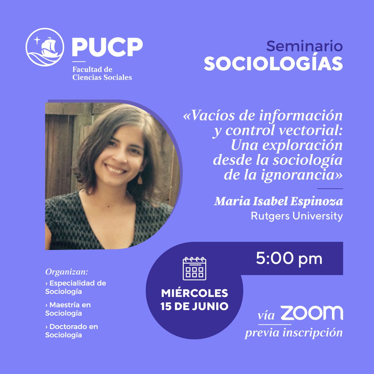 maripapel's tweet photo. Hoy en la tarde voy a hablar sobre mi investigación! Se pueden registrar en este link: https://t.co/ZqXA3CXdd7 https://t.co/eg3vGDXwyK