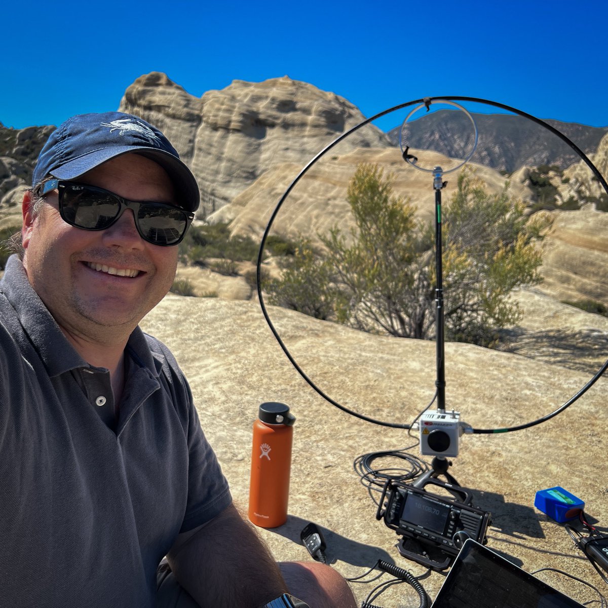 wavetalkers's tweet photo. MicroFieldDay - headed out to Piedra Blanca in Los Padres National Forest to send in my weekly Winlink Checkin. 

Much needed time away from the office!

#hamradio #hamr #pota #wavetalkers https://t.co/y1J0S9w2nX