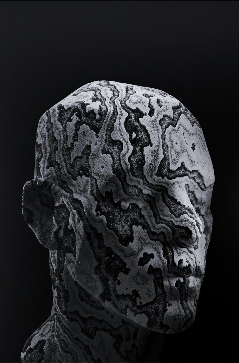 Fernand16144817's tweet photo. Procedural displacement exercise, made in blender, inspired by 3rdeyeview art.
.
.
.
#proceduralart #blendercommunity #blenderartist #blender3d https://t.co/H0rUH5ztHa