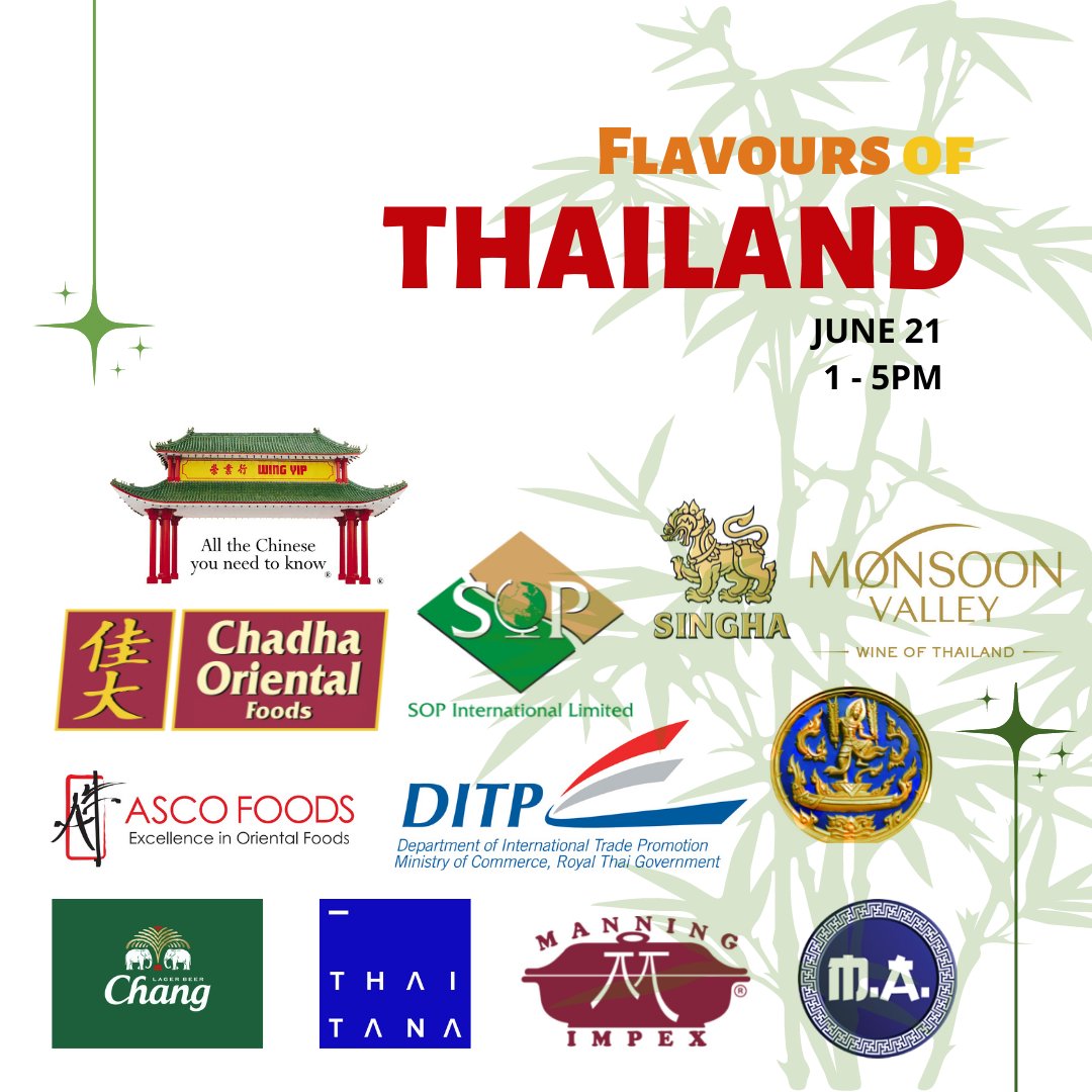 wingyipstore's tweet photo. The 'Flavours of Thailand' event is just around the corner (eek!) 🇹🇭

We're super excited about the brands that will be showcasing their products on 21 June. Look at this impressive line-up: https://t.co/0kdUOMjrVD