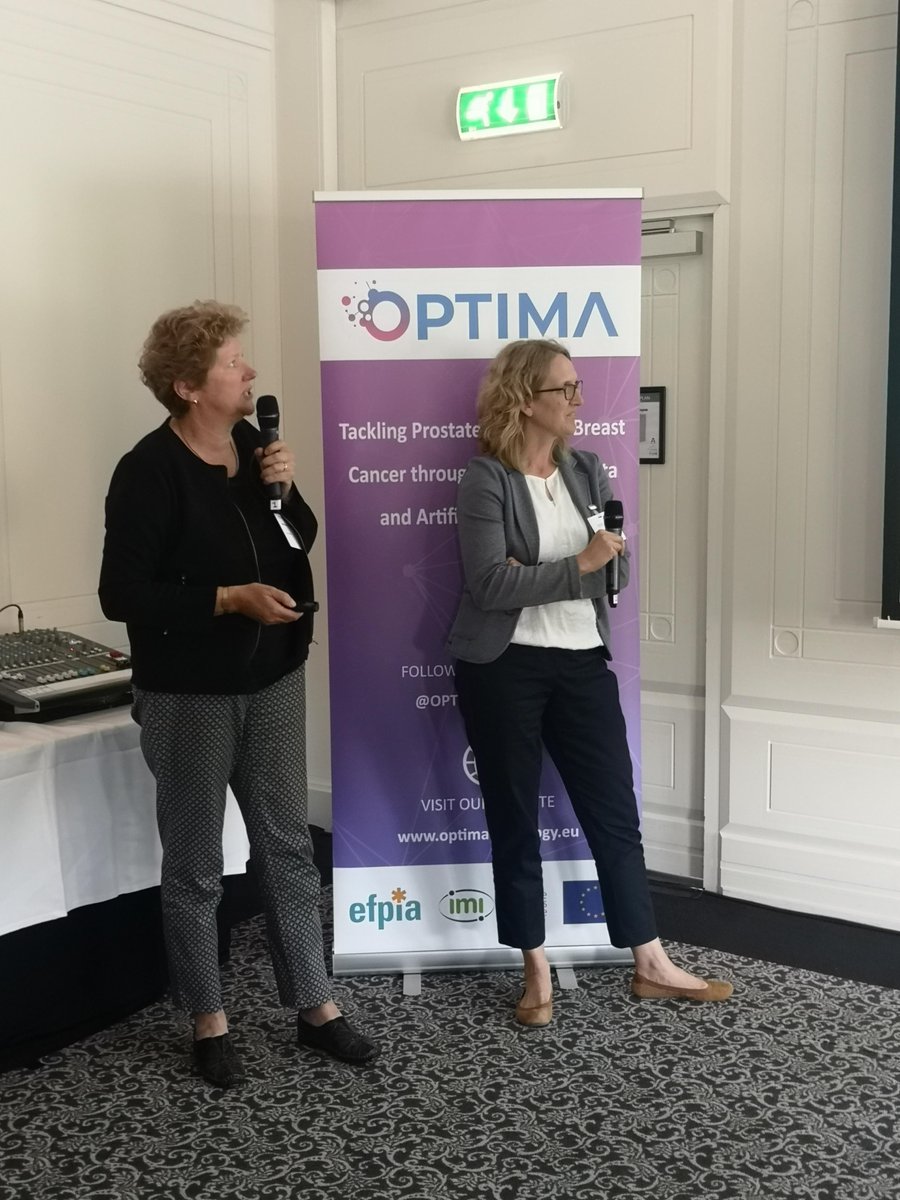 OPTIMA_oncology's tweet image. Prof. Monique Robool of @ErasmusMC, Sigrid Auweter of @smart_reporting and Dr. Marlene Thomas of @Roche are giving an update on Work Package 3 (Guideline based #decisionsupporttool). #OPTIMA_KickOff_F2F