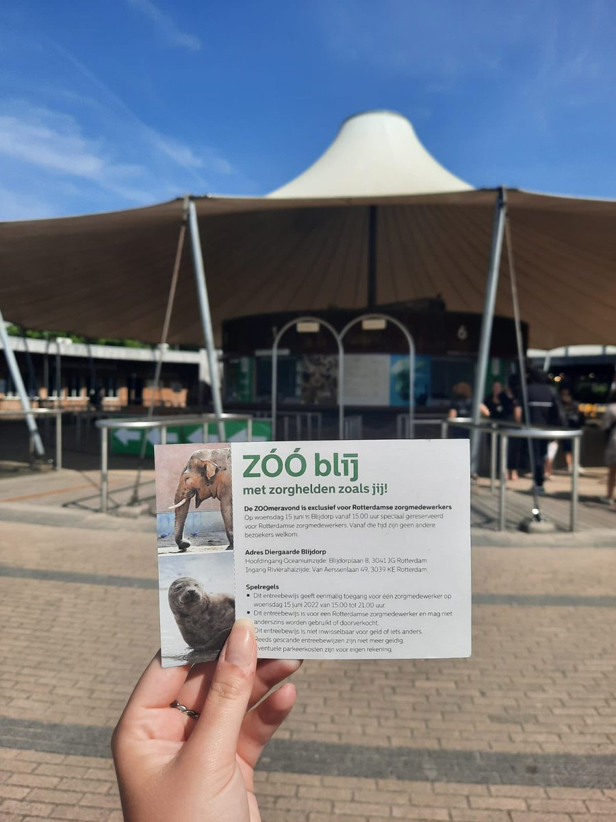 Door de aangenomen motie van oud-raadslid <a href="/gfekoster/">Geert Koster</a> worden vandaag de Rotterdamse zorgmedewerkers extra in het zonnetje gezet in Diergaarde Blijdorp. Op de speciale ZOOmeravond is het park alleen voor deze zorghelden toegankelijk. Deze toppers zijn onmisbaar!