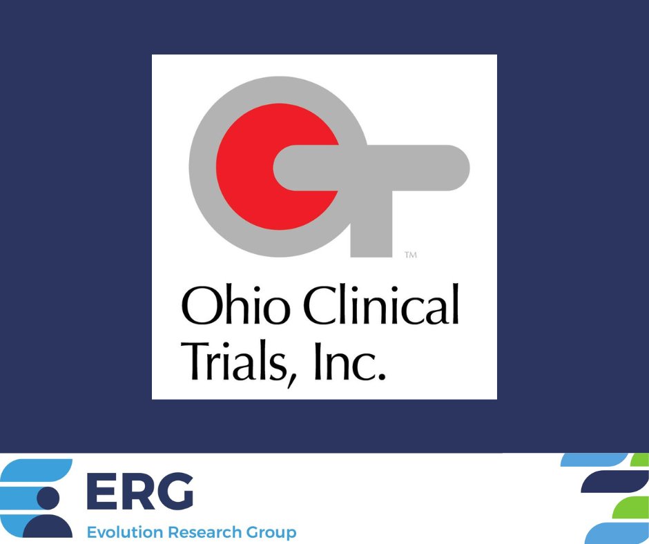 ERGClinical's tweet photo. Evolution Research Group, LLC Acquires Ohio Clinical Trials, LLC Further Expanding Clinical Pharmacology & Early Stage Development Service Capabilities
See Press Release Here: https://t.co/aFpgUnOfHh
#clinicalresearch #Clinicaltrials #OhioClincalTrials #EvolutionresearchGroup https://t.co/EskaTQuSSn