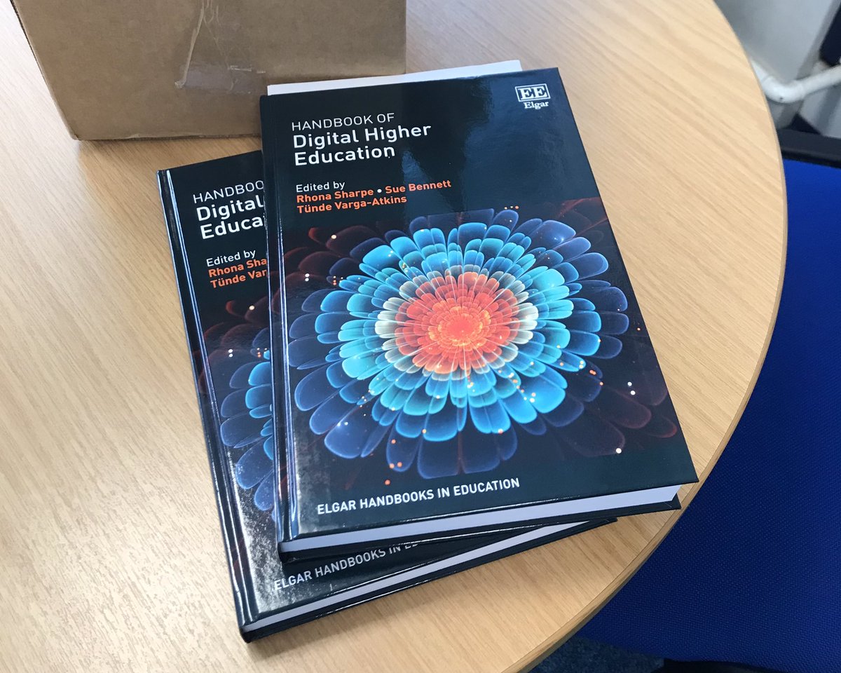 It’s arrived! @suebennett_edu <a href="/tundeva/">Dr Tünde Varga-Atkins</a> you have been amazing to work with on this Handbook. We had the most inspiring group of authors. I’m looking forward to re-reading …