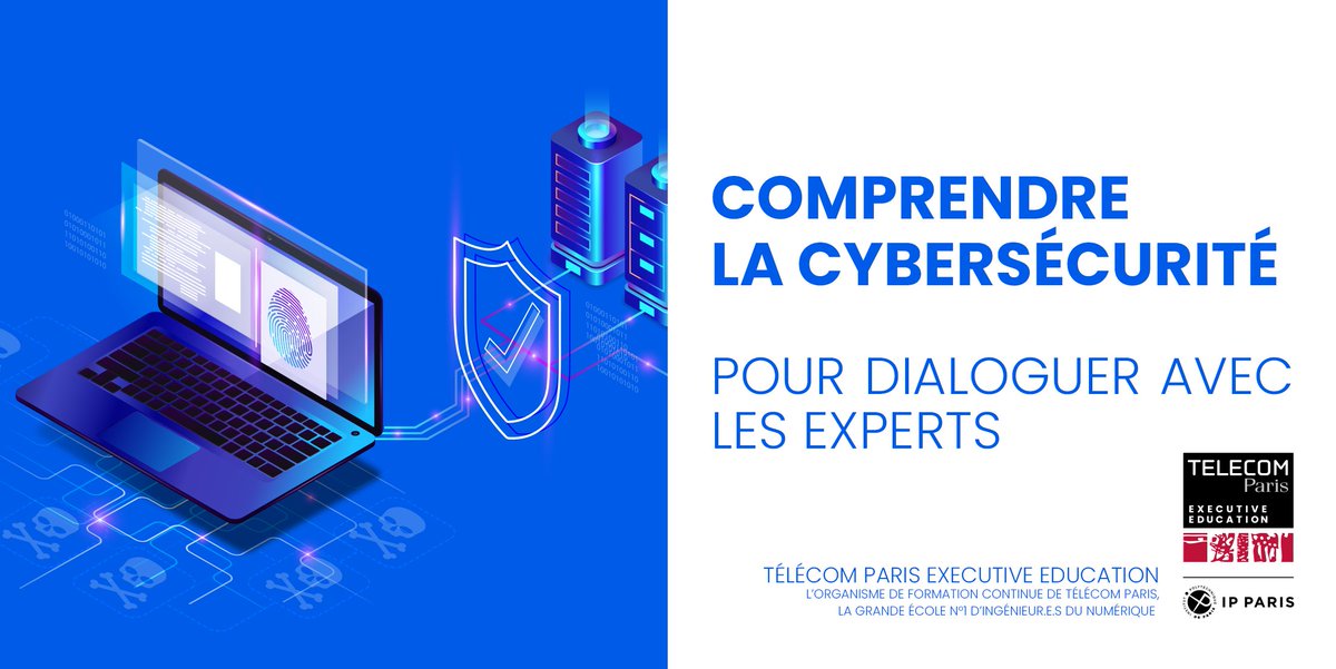TP_ExEd's tweet photo. #Cybersecurity
Comment sécuriser et gérer les applications sensibles, les services et les réseaux en respectant le cadre technique, normatif, légal et réglementaire ?

👉 En savoir + https://t.co/Fj58yceTU0

#Cybersécurité #ExecutiveEducation #TransfoNum #DigitalTransformation https://t.co/UTYVuu6okr