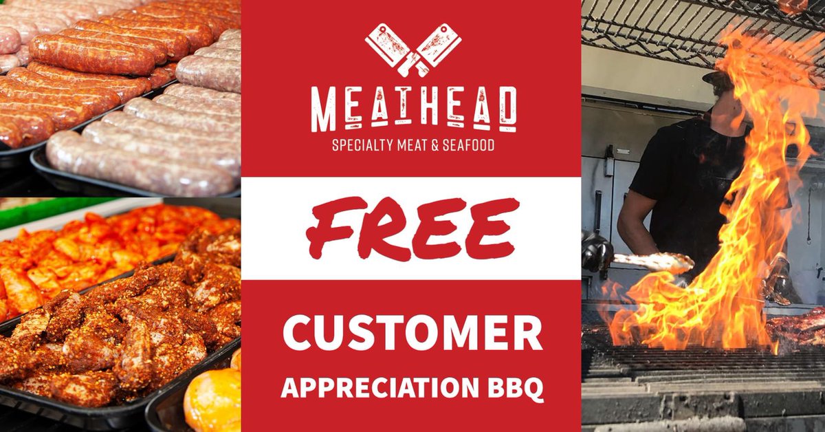 KenFranczek's tweet photo. CUSTOMER APPRECIATION EVENT!!!
We at @MeatHeadInc would love to show our love for the support we have seen in the last few years!!

Father's Day is also coming up, so a great idea would be to grab dad and come join us!#YEG

On Saturday, June 18th 2-4 PM 
🥩https://t.co/38306PDKvT https://t.co/meWjjpp2LP