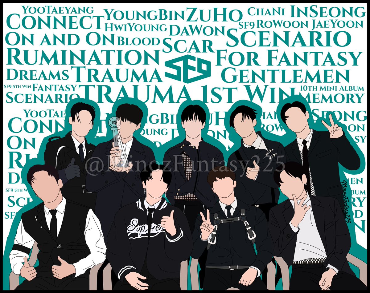 MinozFantasy225's tweet photo. It was my first win with @SF9official officially ๐ฅนโค๏ธ Really wanted to see Sepgu with trophy so I created it myself as we didnโt got that moment ๐ฅฒ
21.12.3 ๐๐ซถ๐ป
#SF9 #์์ค์ํ๋์ธ #SF95thWin #Trauma1stWin #Rumination #fanart https://t.co/xXymOikZV4