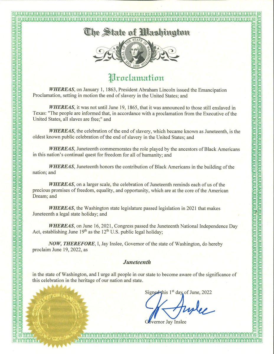 WashingtonBuild's tweet photo. #juneteenth #buildwa #washingtonbuild
History of Juneteenth + 12 Things about Juneteenth
https://t.co/MwlnREf1fS https://t.co/n07izIDN9j