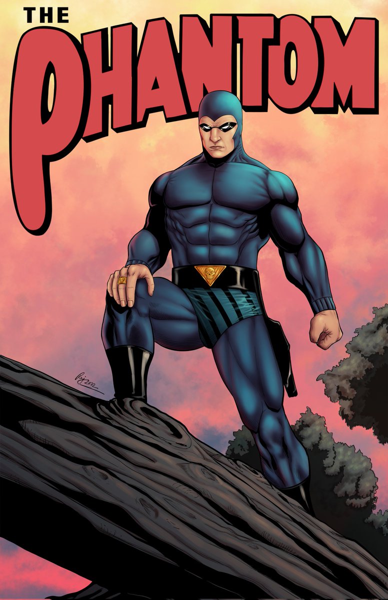 RajChow89's tweet photo. The Ghost Who Walks #thephantom #ComicArt #pulpheros #coverart https://t.co/nxfrIuTmVo