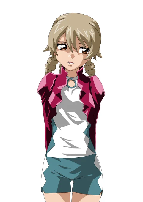 >アイドルマスターのパイロットスーツを着た森久保乃々 