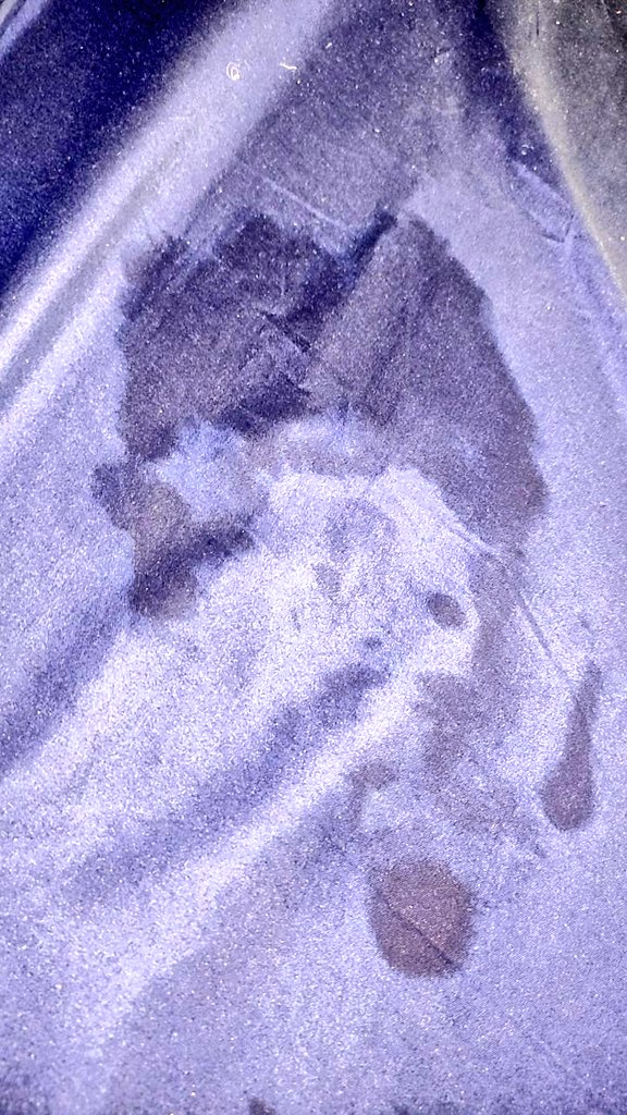 Toomuch4today's tweet photo. Ich, gemalt mit Salzwasser auf mako-Satin... So #kunstbubble... Turiner Grabtuch kann wohl einpacken https://t.co/Je0pAKonMe