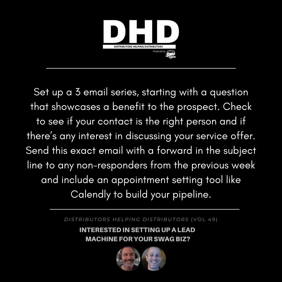 SwagCoaching's tweet photo. Previously on DHD Mikey G shared with us his exact method that he uses to set up a lead generating machine for your promo distributorship. 

YOU CAN WATCH FULL RECORDING HERE>> https://t.co/mri1GVsKo7 https://t.co/cYBa6oMcDH