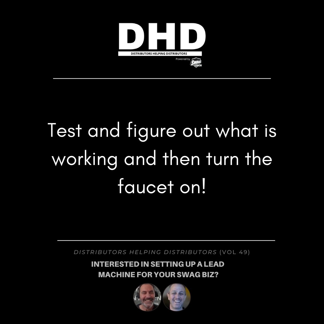 SwagCoaching's tweet photo. Previously on DHD Mikey G shared with us his exact method that he uses to set up a lead generating machine for your promo distributorship. 

YOU CAN WATCH FULL RECORDING HERE>> https://t.co/mri1GVsKo7 https://t.co/cYBa6oMcDH