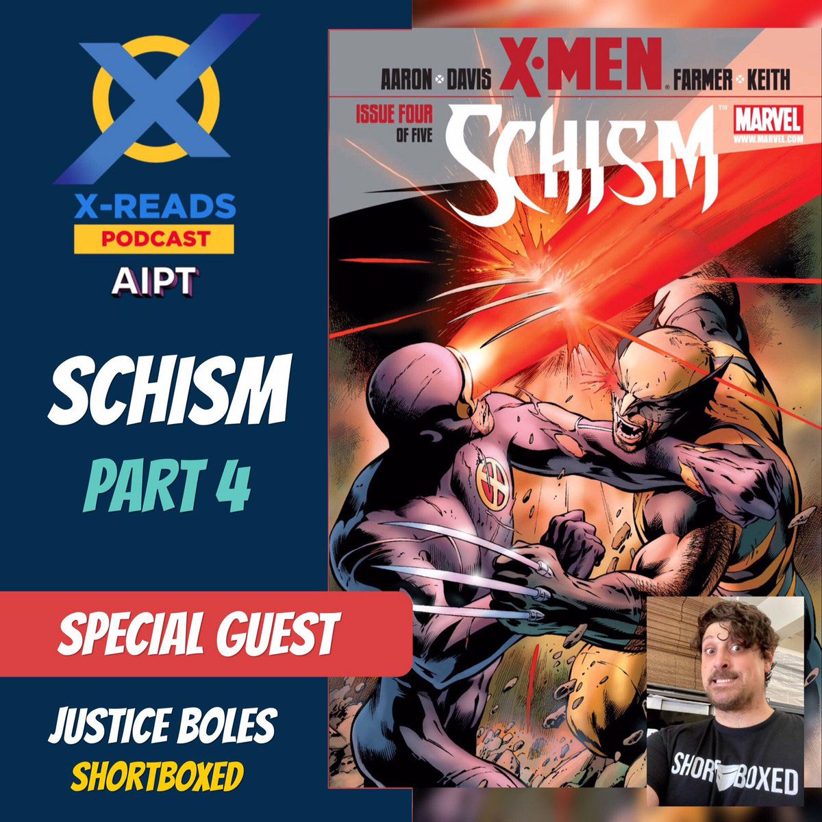 X-Reads Podcast (@xreadspodcast) on Twitter photo π₯ New Episode Day π₯
Cyclops and Logan break up and cause a Schism! Justice of <a href="/shortboxed/">Shortboxed</a> joins the podcast to dive into X-Men: Schism 4 - featuring the outstanding work of <a href="/jasonaaron/">Jason Aaron</a> & #alandavis.
π§ Listen to <a href="/xreadspodcast/">X-Reads Podcast</a>
π Learn more about <a href="/shortboxed/">Shortboxed</a> #xtwitter #xmen π₯ New Episode Day π₯
Cyclops and Logan break up and cause a Schism! Justice of <a href="/shortboxed/">Shortboxed</a> joins the podcast to dive into X-Men: Schism 4 - featuring the outstanding work of <a href="/jasonaaron/">Jason Aaron</a> & #alandavis.
π§ Listen to <a href="/xreadspodcast/">X-Reads Podcast</a>
π Learn more about <a href="/shortboxed/">Shortboxed</a> #xtwitter #xmen