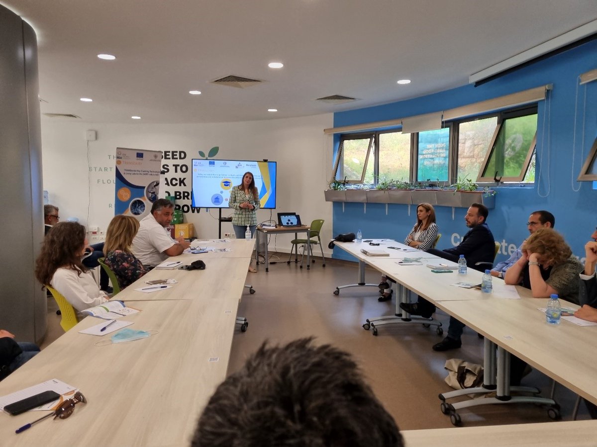 TransdairyP's tweet photo. @Berytech and ELCIM at the Industrial Research Institute Lebanon (IRI), under the EU-funded Transdairy project, held the 5th and 6th Focus Group Series in April 2022 in the Transdairy Living Lab.
#GOMED @ENICBCMed #Transdairy @IriLebanon https://t.co/CWxuKFcLAi