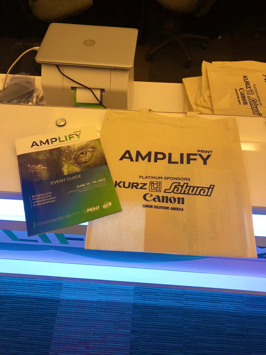 AmplifyMyPrint's tweet photo. Let’s #GETAMPED for Day 2 of #AmplifyPrint2022! 

If you haven’t already, make sure you register to receive a free bag with some great goodies inside! https://t.co/SNUrcgW9SA