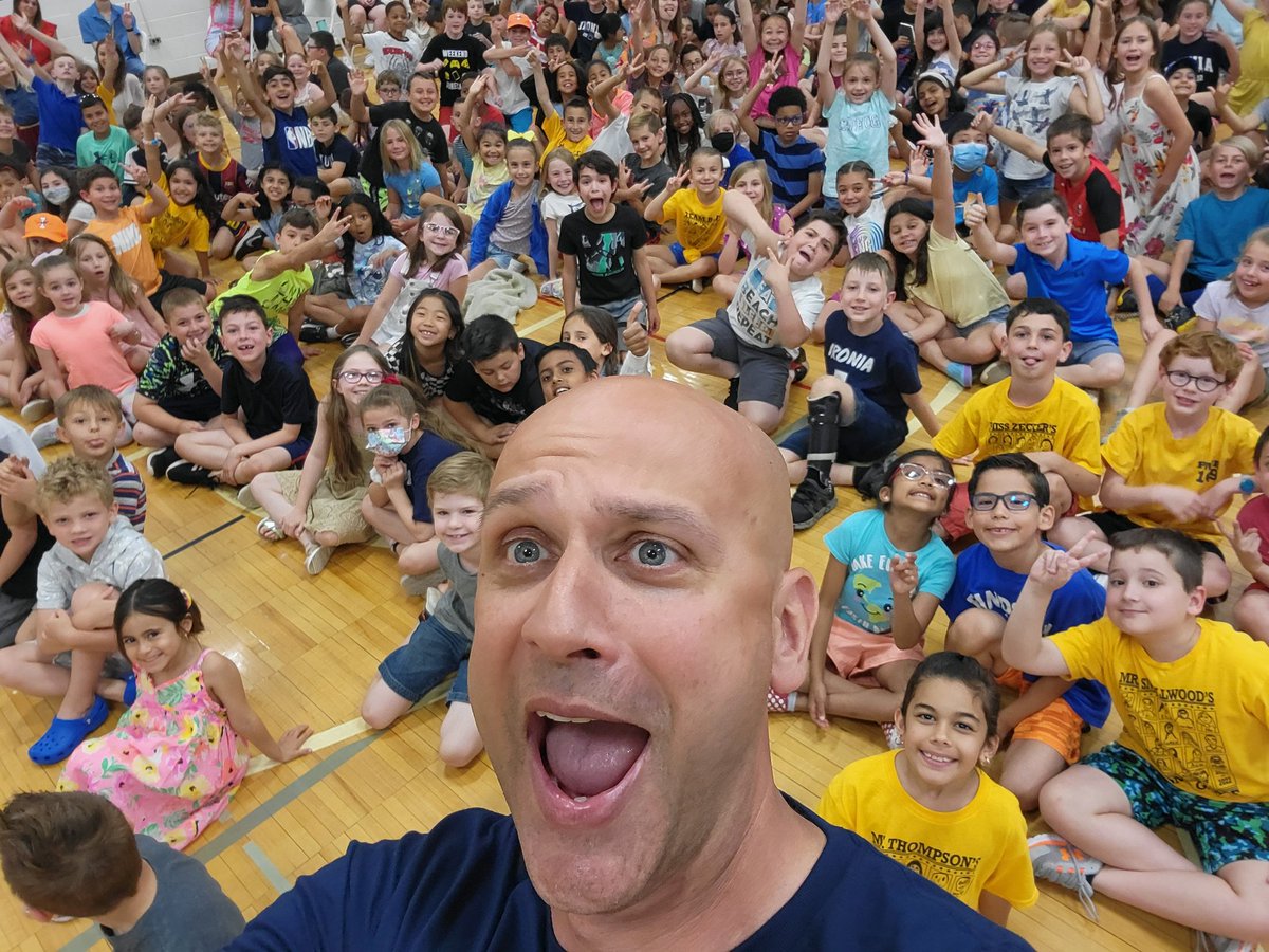 Official last Whole School Meeting at <a href="/Ironia_Elem/">IroniaElemSchool</a>. A perfect wrap up to an incredible school year. We tied one last ribbon around our theme of strength in unity.  Love is what bonds us all together.
