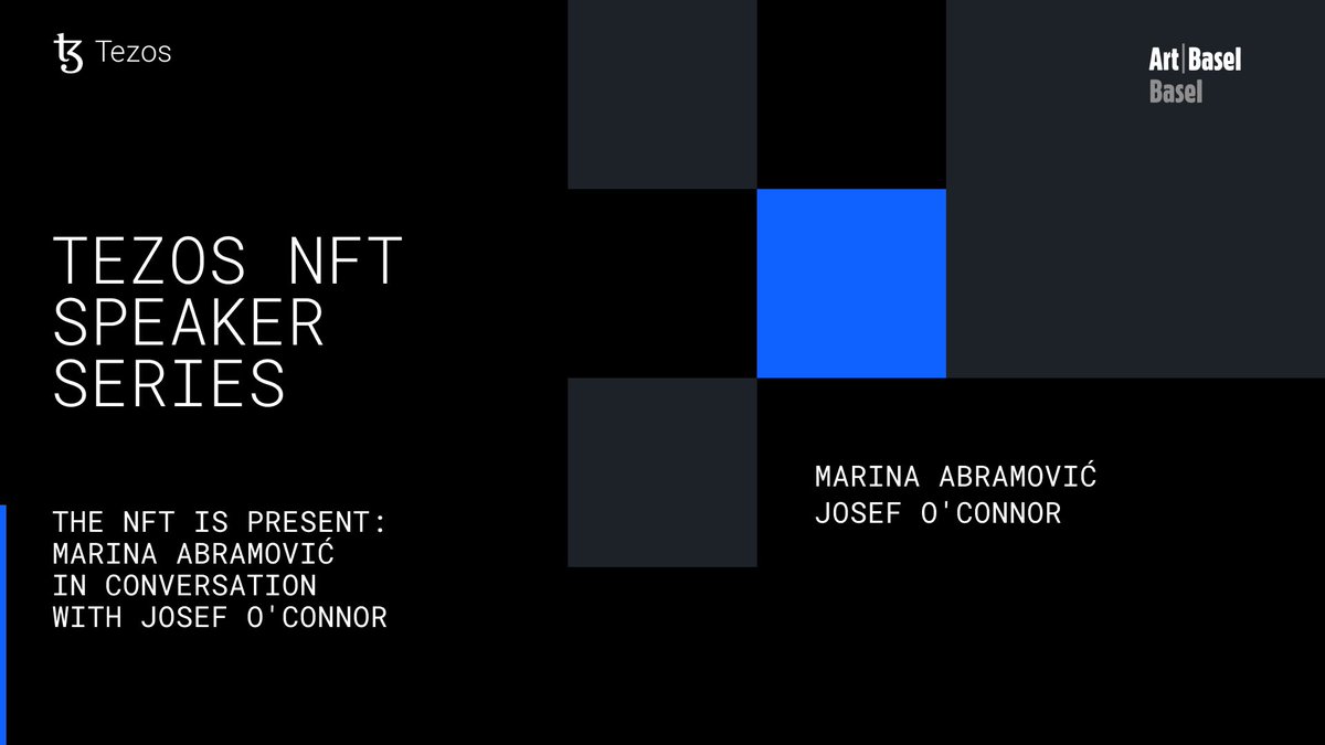 details about the NFTs will be announced at <a href="/artbasel/">Art Basel</a> this Saturday, 18 June (5pm CET), during a conversation between marina abramović (<a href="/artistispresent/">Marina Abramović</a>) and <a href="/circa__art/">CIRCA</a>’s artistic director josef o'connor