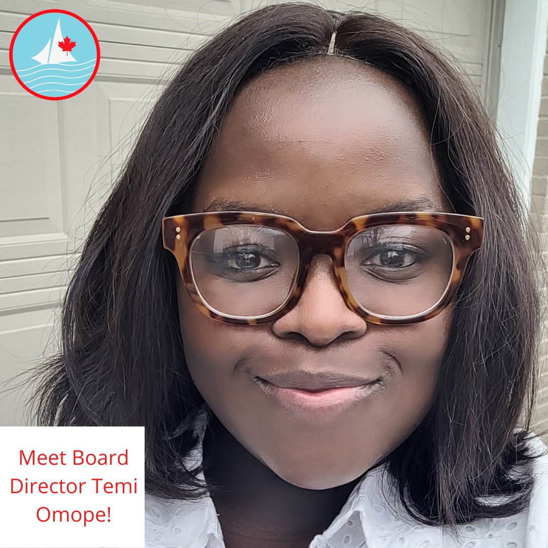 sailbroadreach's tweet photo. We would like to warmly welcome Oluwanitemi “Temi” Omope to the Broad Reach Canada Board of Directors!

Temi is Corporate Secretary at the Digital Research Alliance of Canada.

#sailing #marinesector #boardofdirectors #youth #youthempowerment #canada https://t.co/CzWh6swqK7
