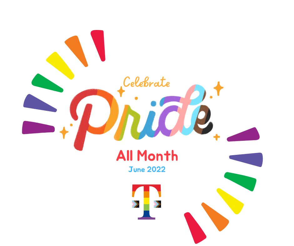 We celebrate #PrideMonth as a reminder of how far we’ve come thanks to those who advocate tirelessly in our quest for equality. At @tmobile, we want everyone to be inspired to be their authentic selves, always! We have #UnstoppablePride in our team! #BeYou